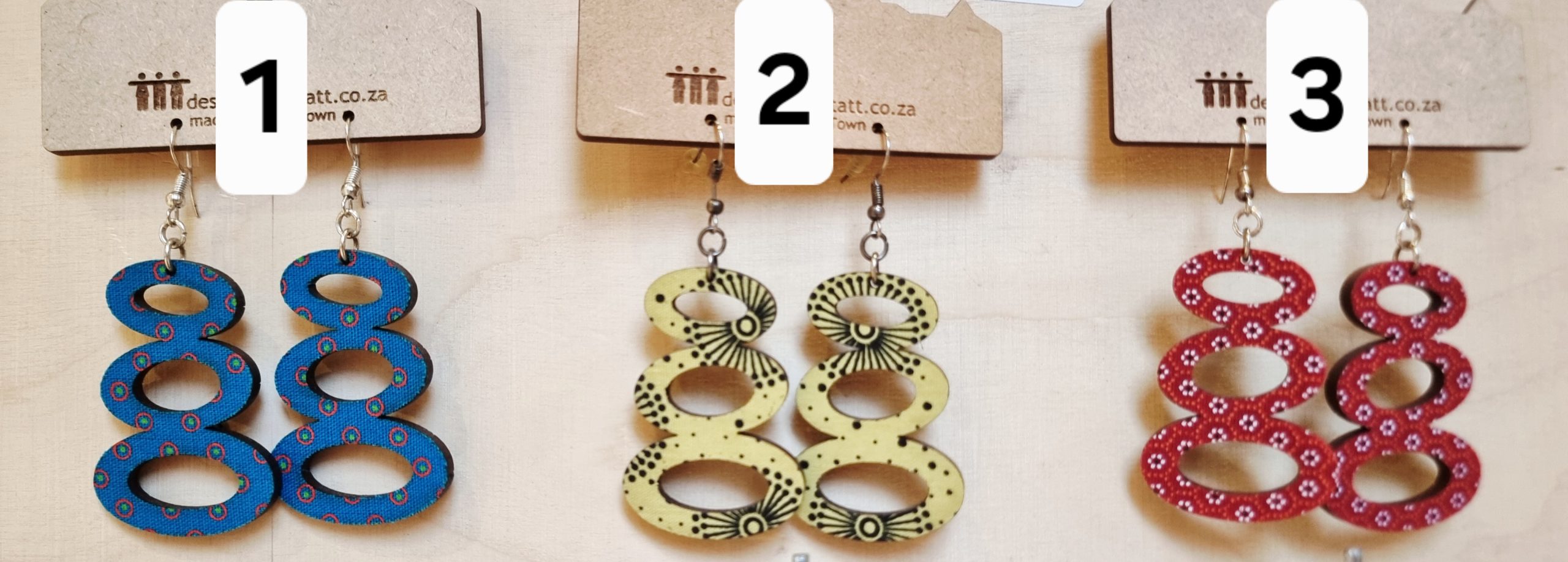 Afrikkalaiset korvakorut, renkaat - Image 2