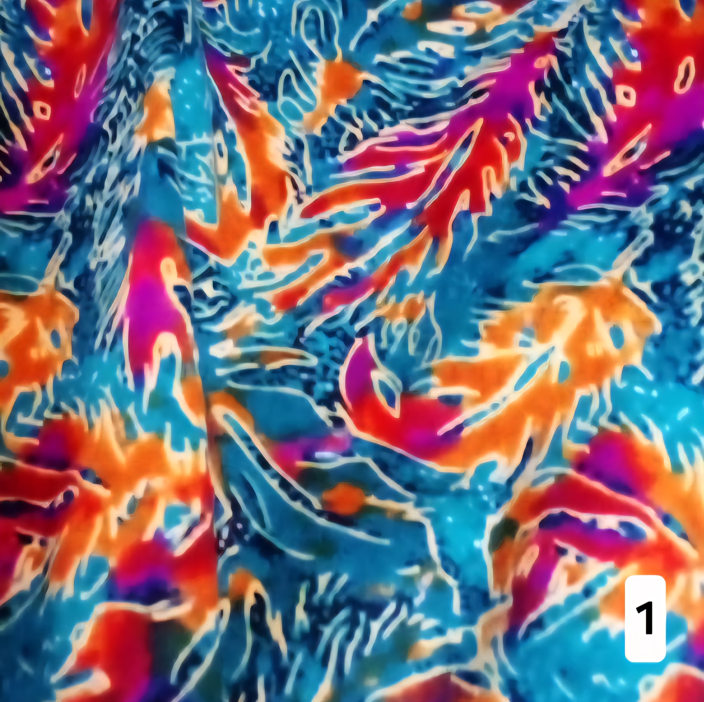 Afrikkalainen Flora hame, pitkä - Image 3