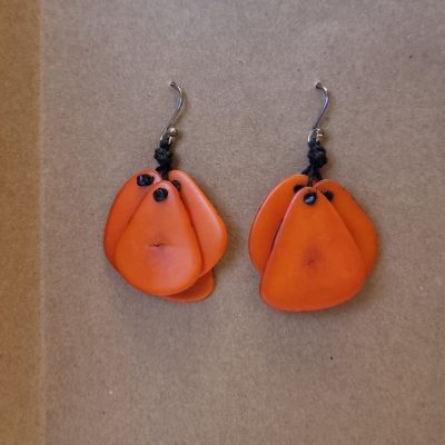 Angie Choque korvakorut oranssi